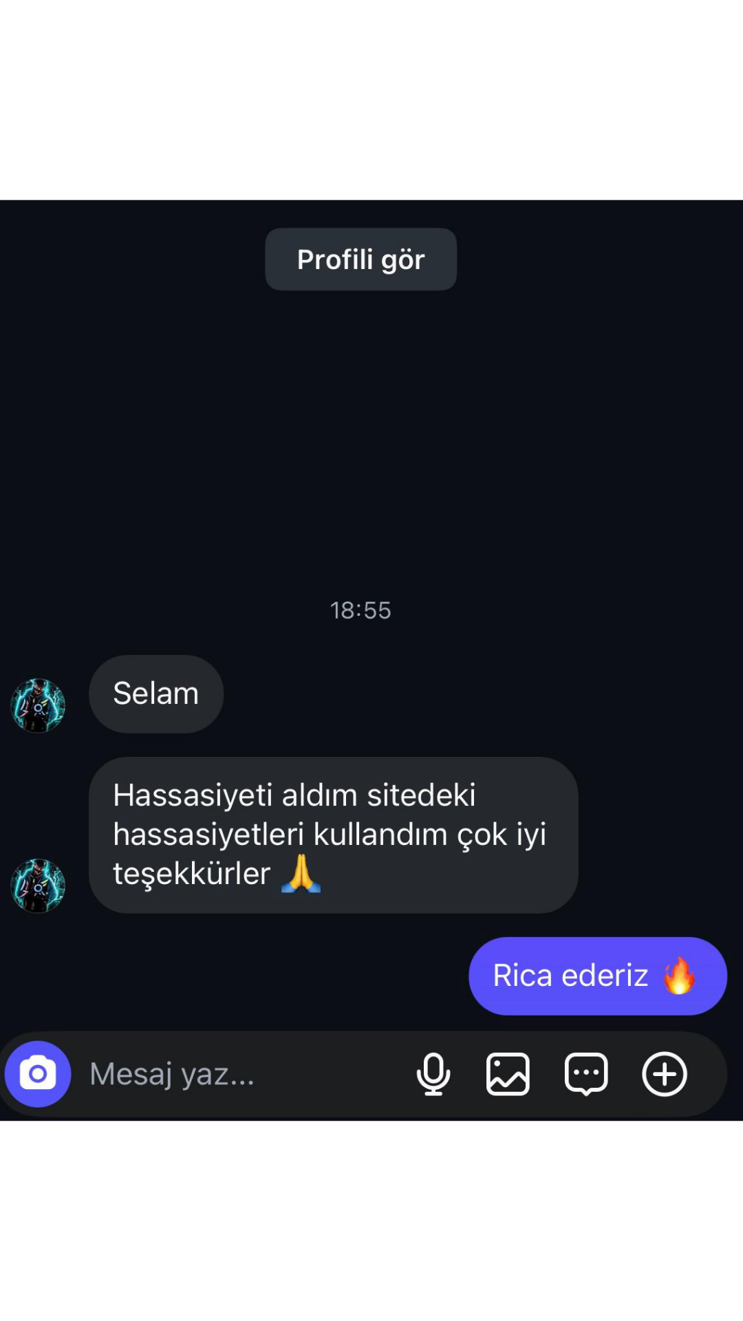 Kullanıcı Testimonial 1